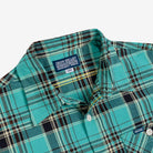 Iron Heart - IHSH-360-GRN - 5oz Selvedge Madras Check Short Sleeve Work Shirt - Green - City Workshop Men's Supply Co.