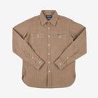 Iron Heart - IHSH-363-MOC - 10oz Organic Chambray Work Shirt - Mocha - City Workshop Men's Supply Co.