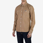 Iron Heart - IHSH-363-MOC - 10oz Organic Chambray Work Shirt - Mocha - City Workshop Men's Supply Co.