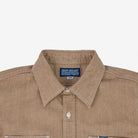 Iron Heart - IHSH-363-MOC - 10oz Organic Chambray Work Shirt - Mocha - City Workshop Men's Supply Co.