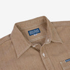 Iron Heart - IHSH-363-MOC - 10oz Organic Chambray Work Shirt - Mocha - City Workshop Men's Supply Co.