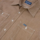 Iron Heart - IHSH-363-MOC - 10oz Organic Chambray Work Shirt - Mocha - City Workshop Men's Supply Co.