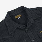 Iron Heart - IHSH-367-BLK - 10oz Mock Twist Twill Western Shirt - Black - City Workshop Men's Supply Co.