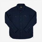 Iron Heart - IHSH-380-IND - 12oz Dobby Cloth Work Shirt - Indigo - City Workshop Men's Supply Co.