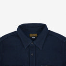 Iron Heart - IHSH-380-IND - 12oz Dobby Cloth Work Shirt - Indigo - City Workshop Men's Supply Co.