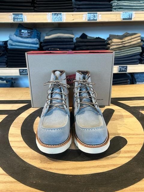 Redwing CLASSIC MOC #8800モック ダスティーブルー Red Wing Heritage Classic Moc 8800 - Dusty Blue Abilene