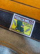 Left Field NYC - Atlas Vidalia Mills 14 oz Indigo Raw Denim - City Workshop Men's Supply Co.