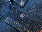 Left Field NYC - Atlas Vidalia Mills 14 oz Indigo Raw Denim - City Workshop Men's Supply Co.