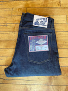 Left Field NYC - Atlas Vidalia Mills 14 oz Indigo Raw Denim - City Workshop Men's Supply Co.