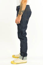 Left Field NYC - Atlas Vidalia Mills 14 oz Indigo Raw Denim - City Workshop Men's Supply Co.