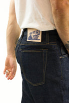 Left Field NYC - Atlas Vidalia Mills 14 oz Indigo Raw Denim - City Workshop Men's Supply Co.