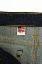 Left Field NYC - Atlas Vidalia Mills 14 oz Indigo Raw Denim - City Workshop Men's Supply Co.