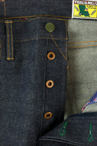 Left Field NYC - Atlas Vidalia Mills 14 oz Indigo Raw Denim - City Workshop Men's Supply Co.