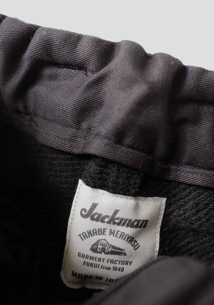 Jackman - GG Sweat Trousers in Black - City Workshop Men's Supply Co.