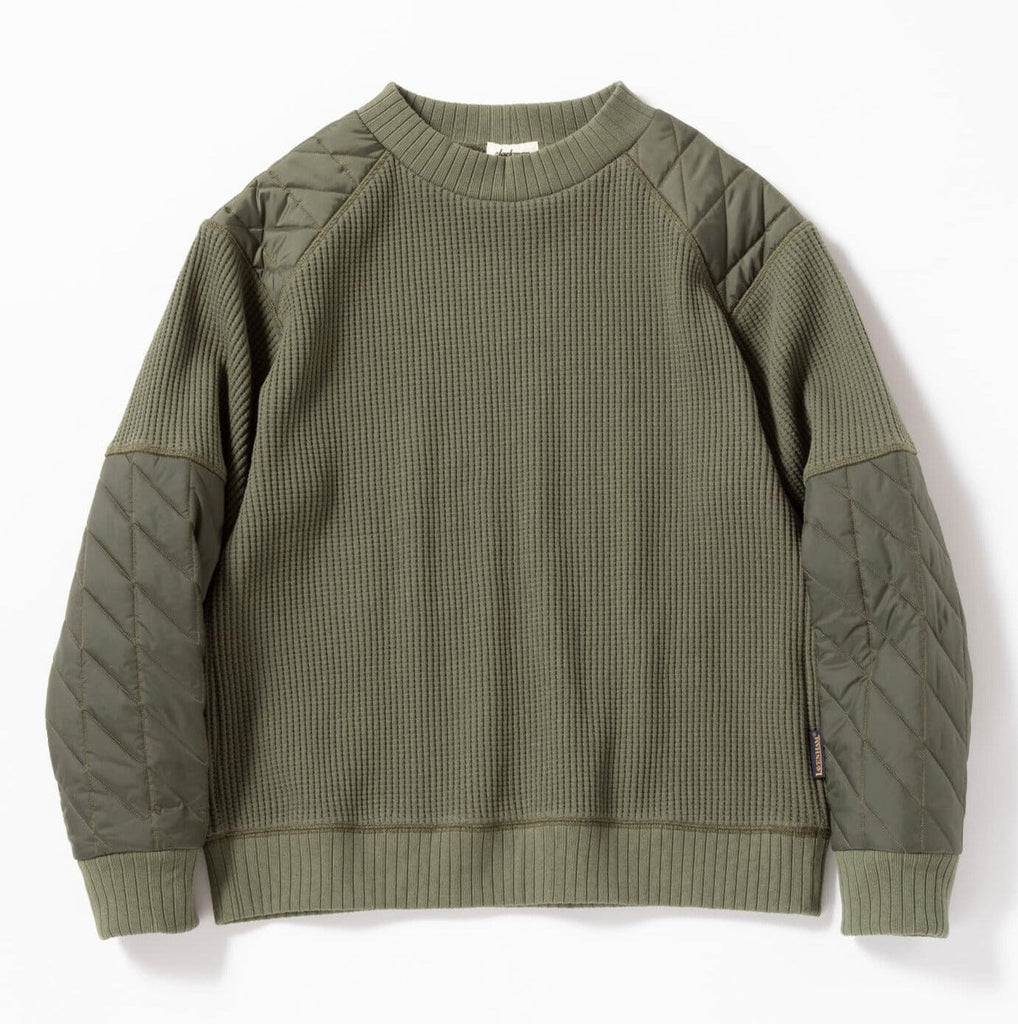 Jackman - Waffle Armored Midneck - Olive Green - City Workshop Men's Supply Co.