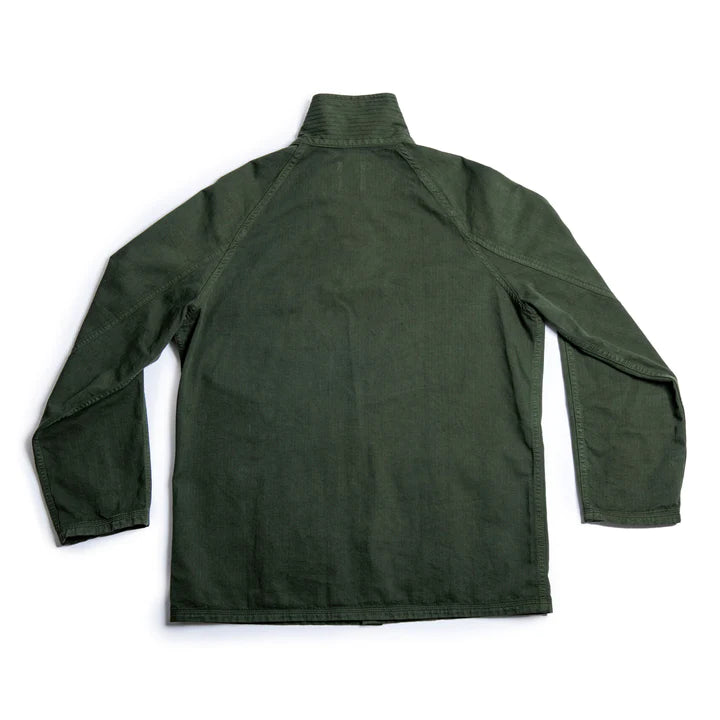 HEIMAT - Reisejacke Journey Coat Herringbone Military Green