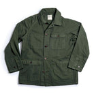 HEIMAT - Reisejacke Journey Coat Herringbone Military Green - City Workshop Men's Supply Co.