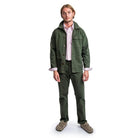 HEIMAT - Reisejacke Journey Coat Herringbone Military Green - City Workshop Men's Supply Co.