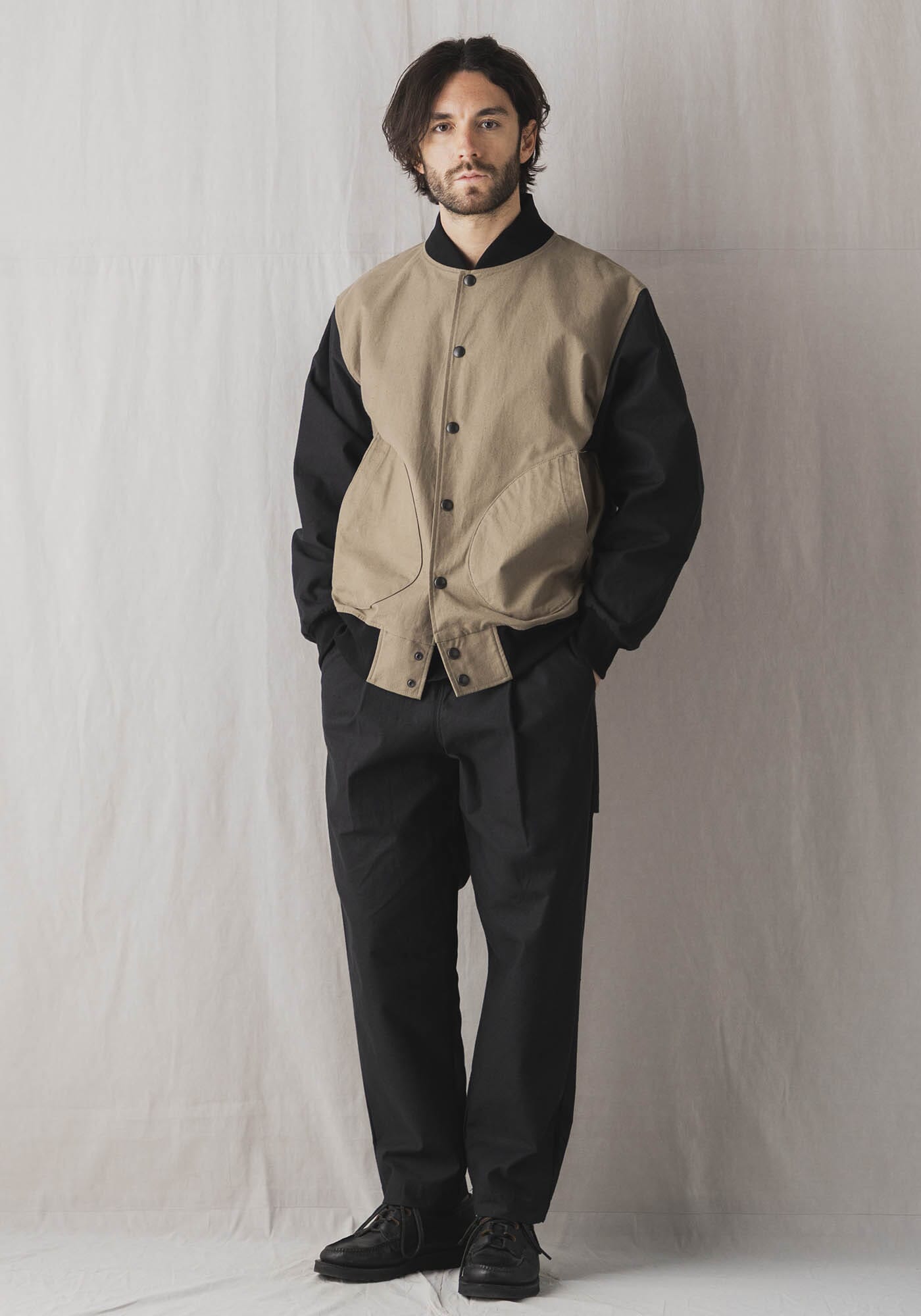 Jackman - Back Nep Umps Pants - Black – City Workshop Men's Supply Co.
