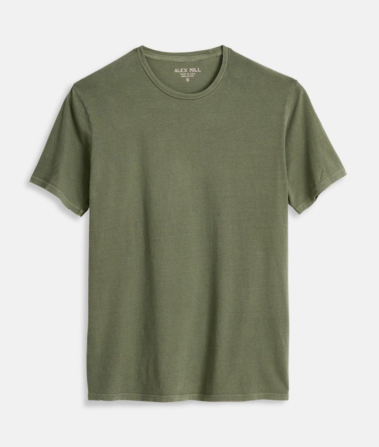 Alex Mill - Lightweight Mercer Tee in Olive - City Workshop Men's Supply Co.