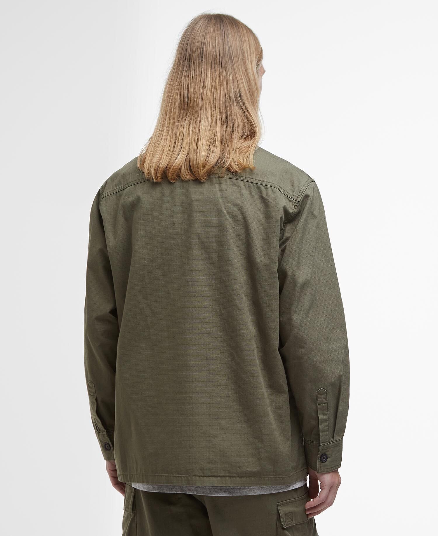 Barbour - Westmorland Ripstop Overshirt - Burnt Olive – City