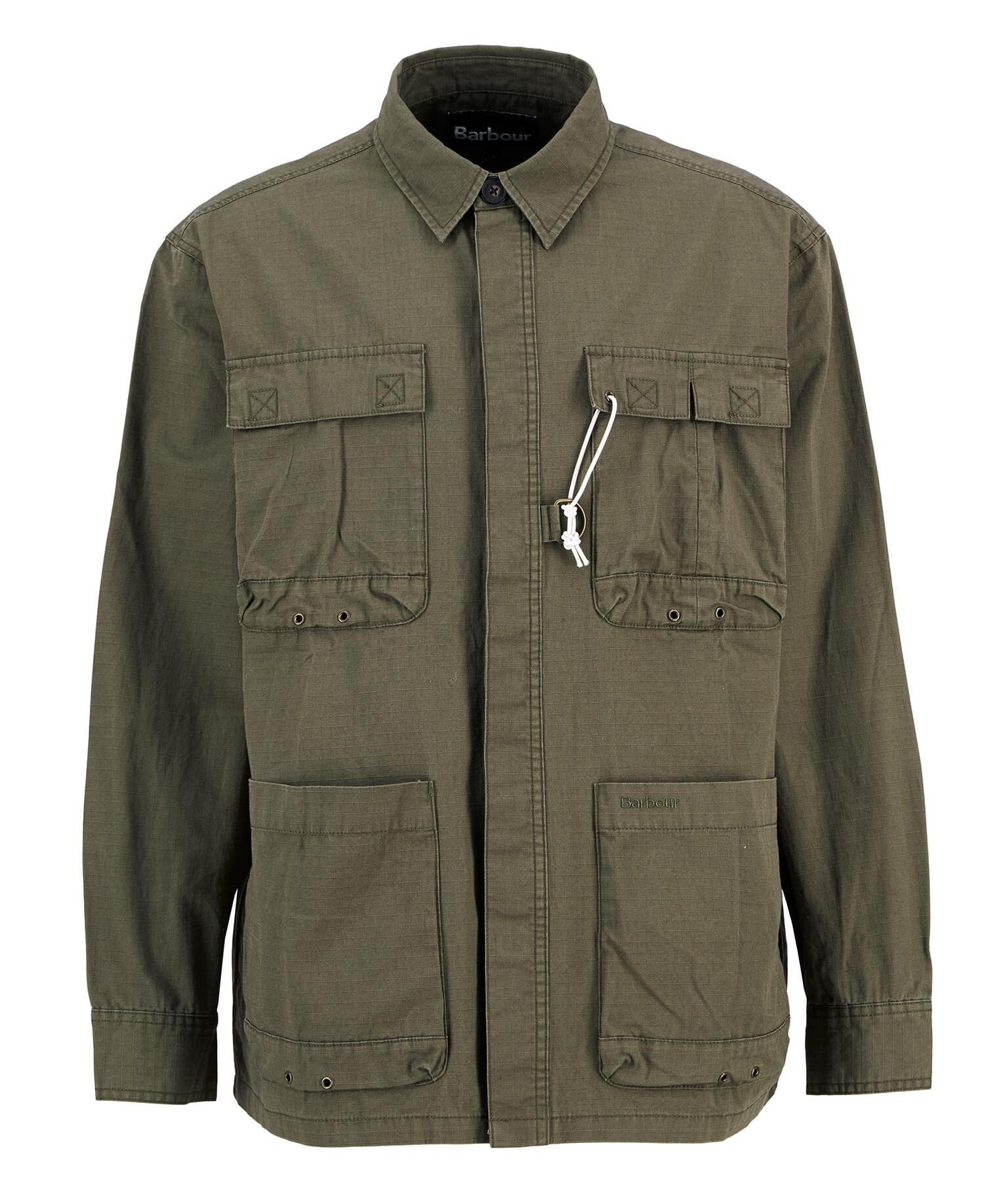 ゼニス新作モデル Ripstop Westmorland - Barbour Overshirt City – Olive Burnt - トップス
