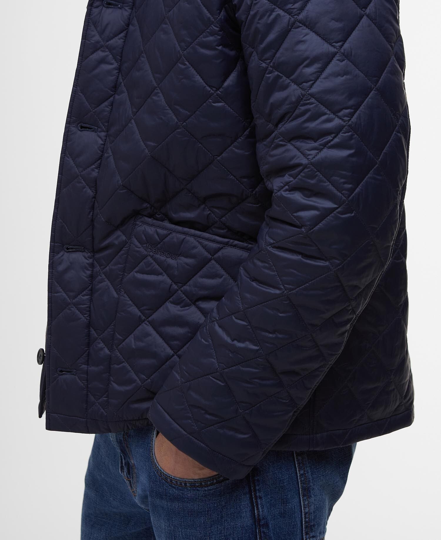 Barbour - Tyne Liddesdale Quilted Jacket - Navy – City Workshop