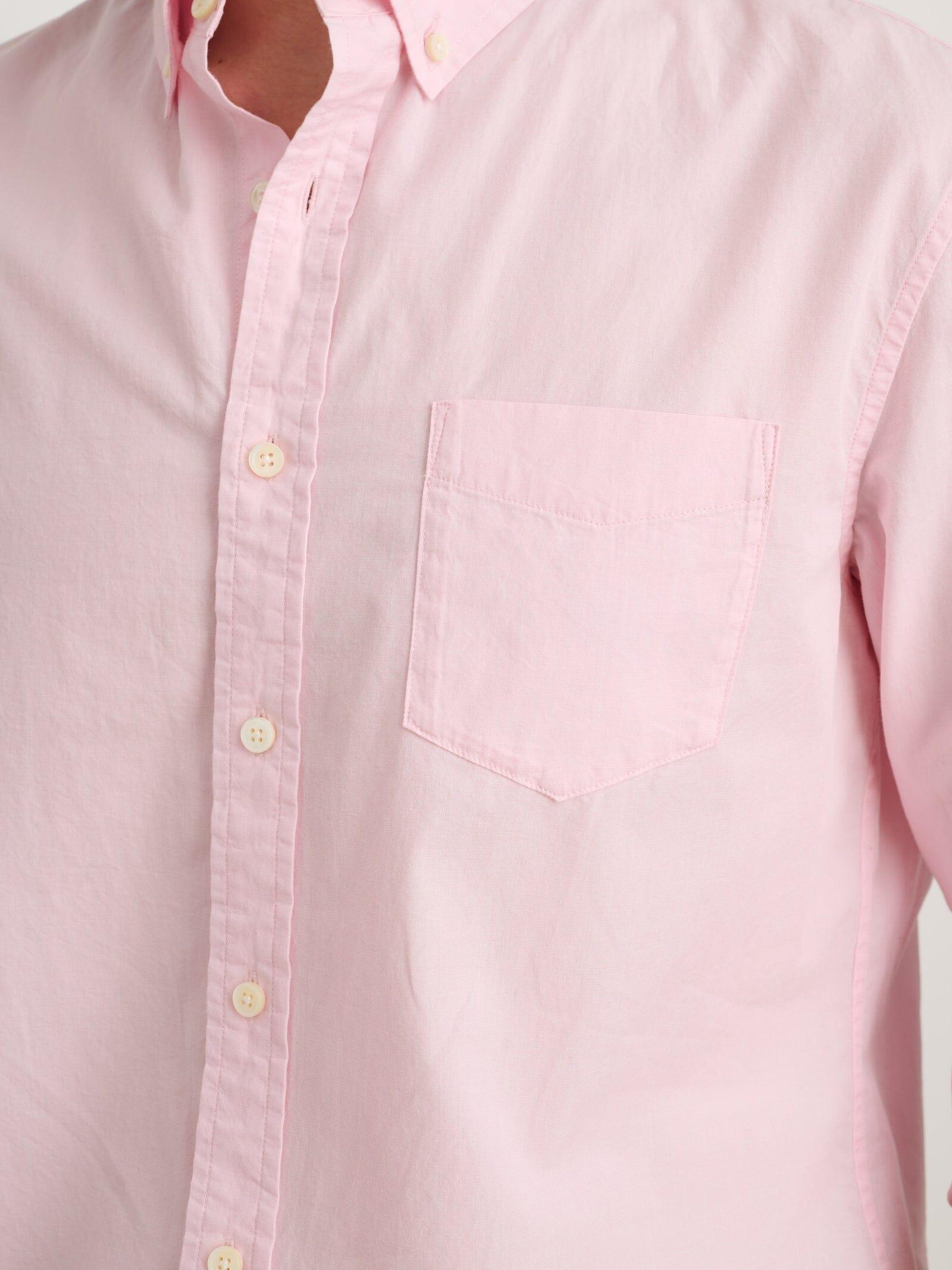 Alex Mill - Mill Shirt in End on End in Pink - City Workshop Men's Supply Co.