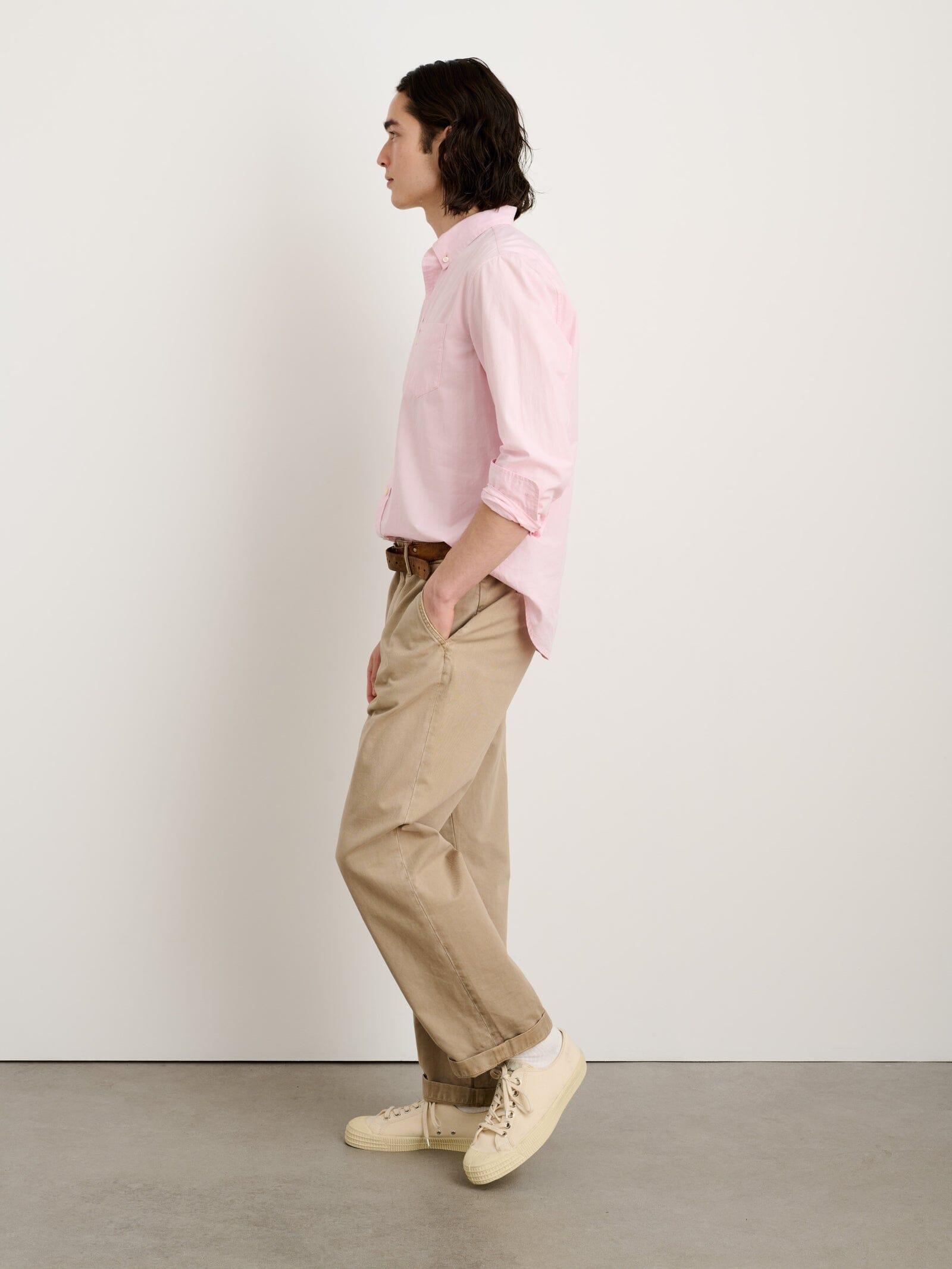 Alex Mill - Mill Shirt in End on End in Pink - City Workshop Men's Supply Co.