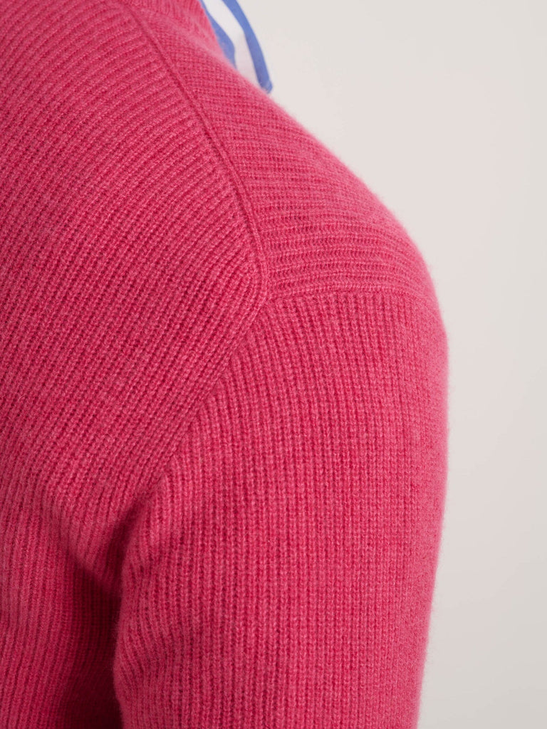 Alex Mill - Jordan Sweater in Lightweight Cashmere in Pink