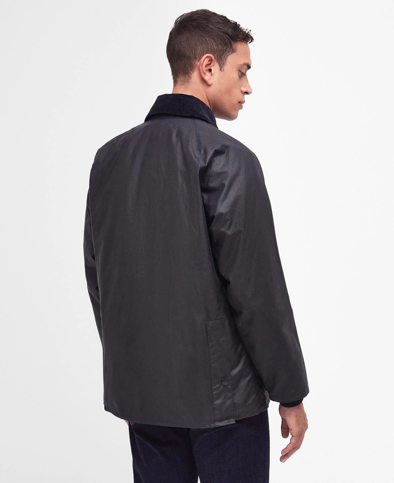 Barbour - Bedale® Waxed Jacket in Navy – City Workshop Men's Barbour - Bedale® Waxed Jacket in Navy – City Workshop Men's
