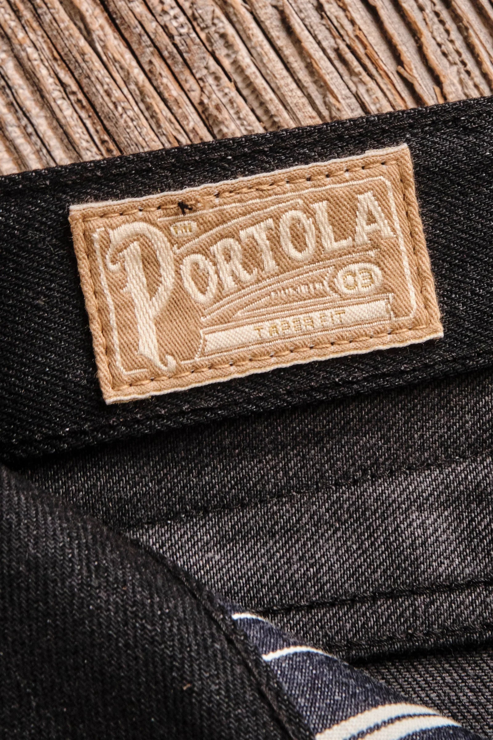 Freenote Cloth - Portola Taper Raw 14.25oz Black Grey Japanese Denim - City Workshop Men's Supply Co.