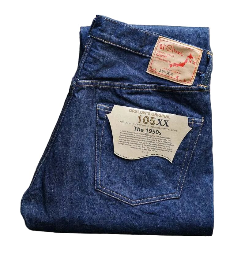 orslow 105XX サイズM(2) orSlow - 105XX The 1950s Selvedge Denim - One Wash – City Workshop