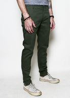 Rogue Territory - Infantry Pant Green Selvedge Twill - City Workshop Men's Supply Co.