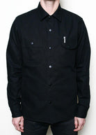 Rogue Territory - Service Shirt Black Canvas Selvedge - City Workshop Men's Supply Co.