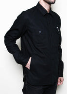 Rogue Territory - Service Shirt Black Canvas Selvedge - City Workshop Men's Supply Co.