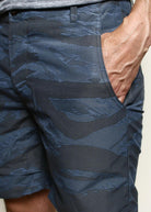 Rogue Territory - Fatigue Shorts in Tiger Camo Blue - City Workshop Men's Supply Co.