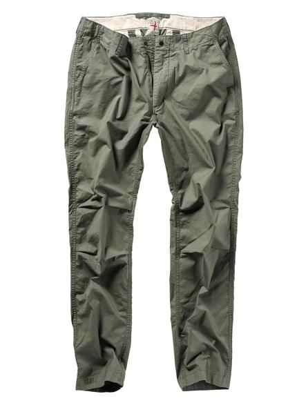 Relwen - The Flyweight Flex Chino - Muted Olive - City Workshop Men's Supply Co.