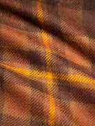 Kestin - Dunbar Tartan Scarf in Peat/Rust Check - City Workshop Men's Supply Co.