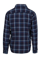 Schott NYC - Long sleeve 100% Cotton Plaid Work Shirt in Navy - City Workshop Men's Supply Co.