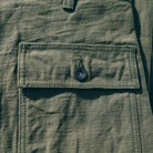 SAMURAI JEANS - 15oz Heavy Baker Pants (SJ52BP) in Olive - City Workshop Men's Supply Co.