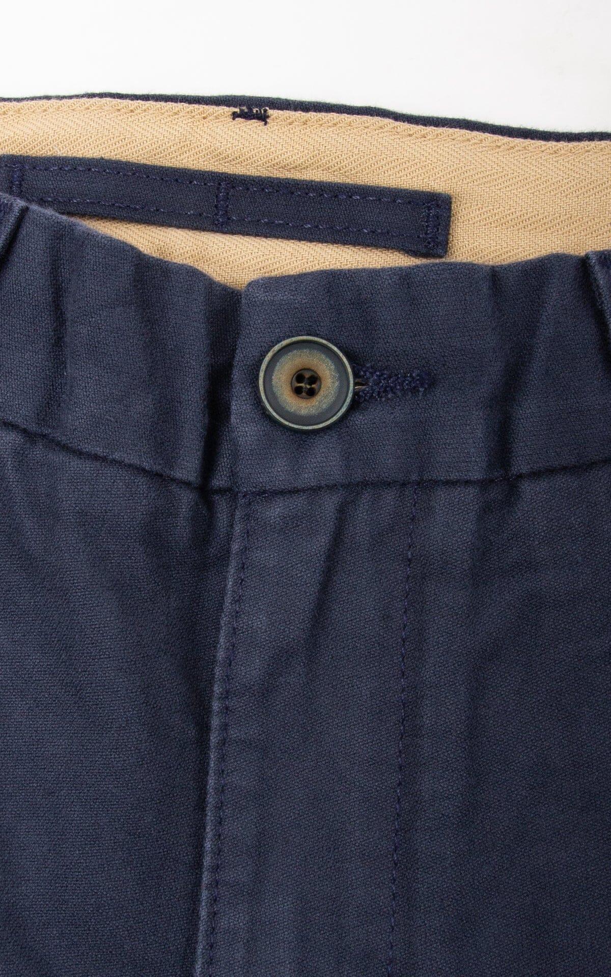 Freenote Cloth - Workers Chino Slim Fit 14oz Slub Navy - City Workshop Men's Supply Co.