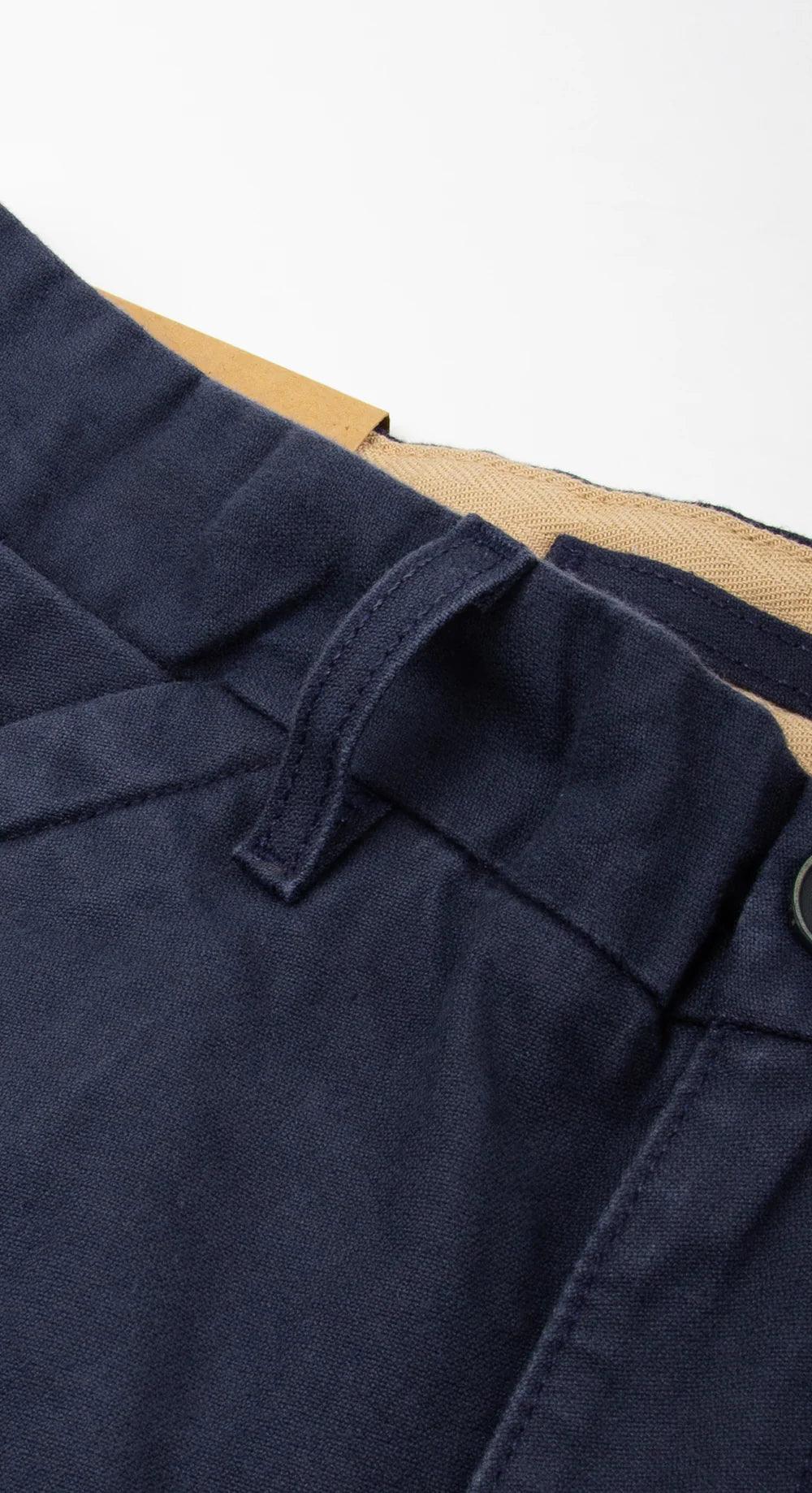 Freenote Cloth - Workers Chino Slim Fit 14oz Slub Navy - City Workshop Men's Supply Co.