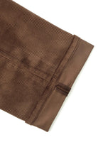 Freenote Cloth - Deck Pant in Chocolate Cord - City Workshop Men's Supply Co.