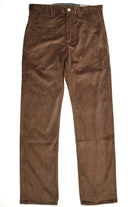 Freenote Cloth - Deck Pant in Chocolate Cord - City Workshop Men's Supply Co.