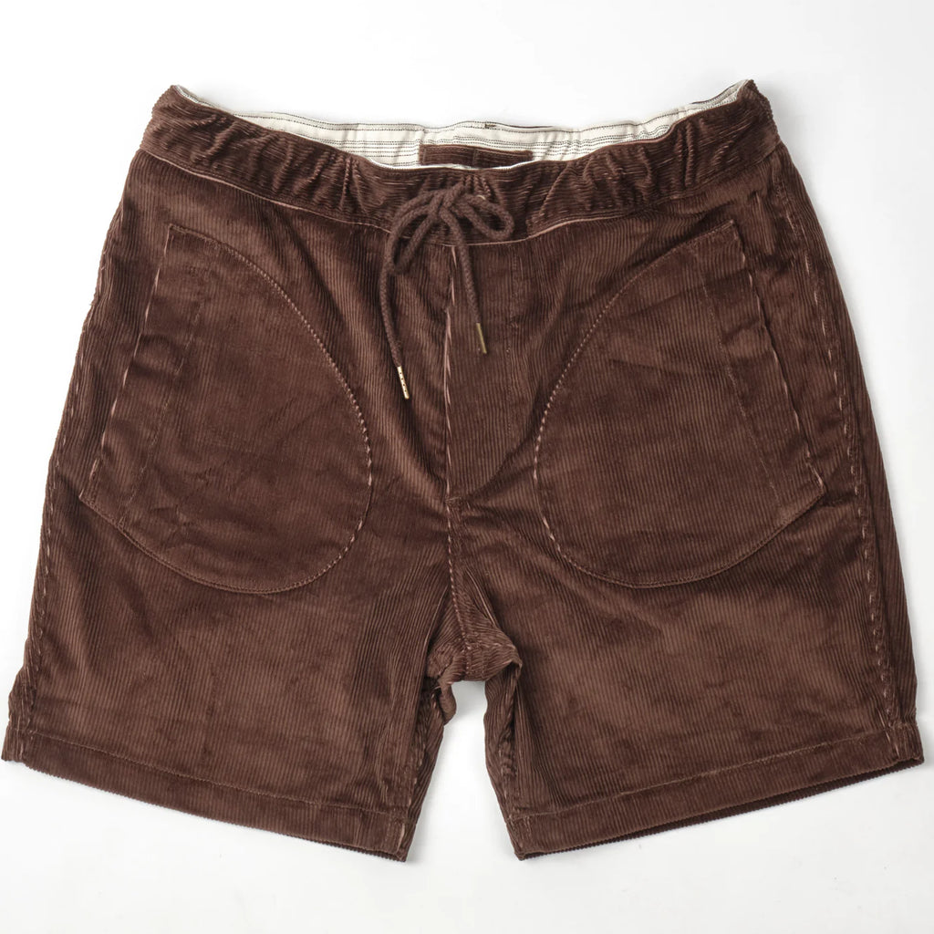 Freenote Cloth - Deck Short Brown Cord