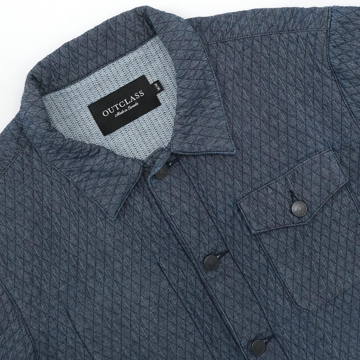 Outclass - Quilted Chambray Chore Coat – City Workshop Men's