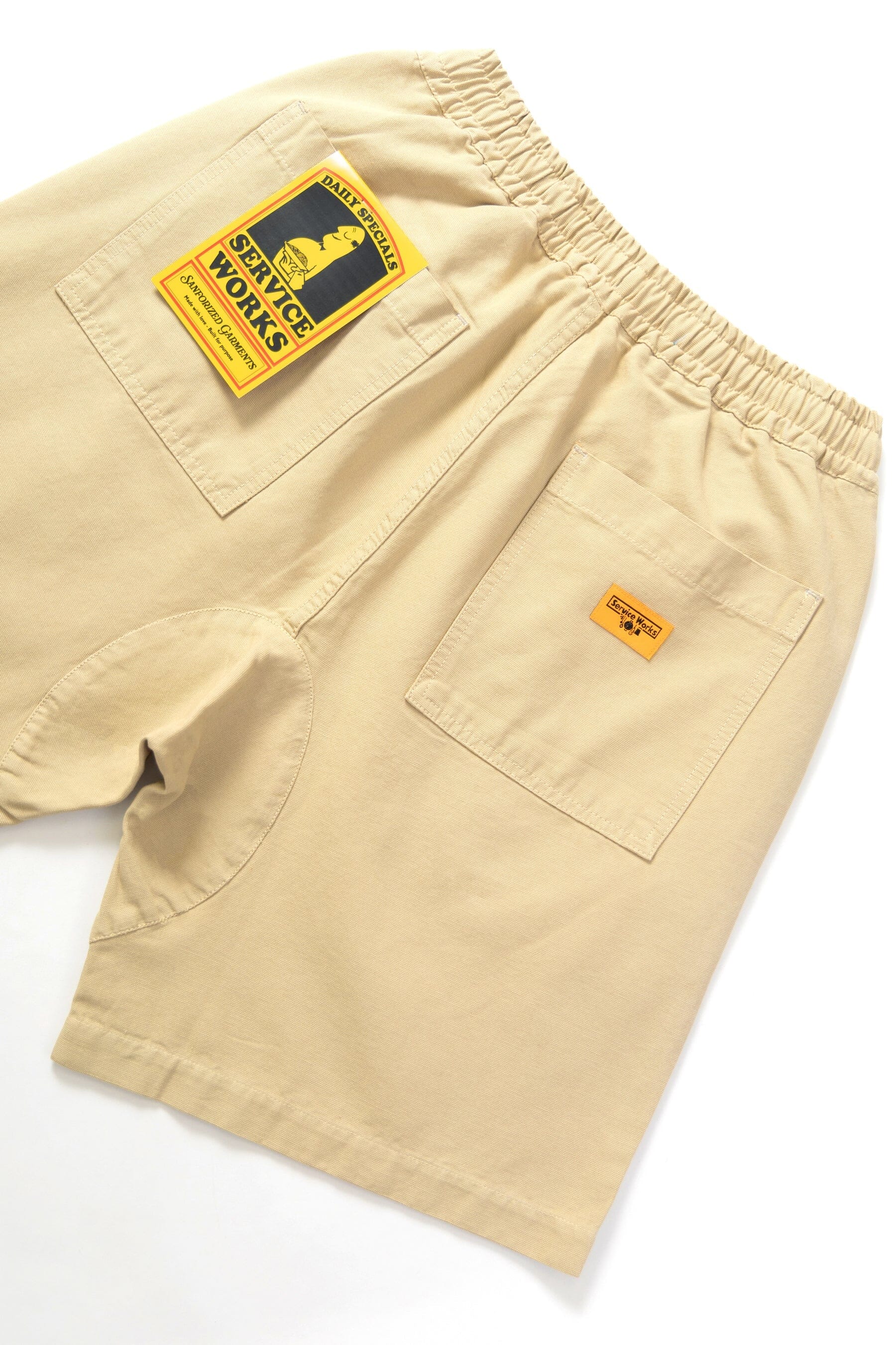 Service Works - Classic Classic Canvas Chef Short - Khaki – City