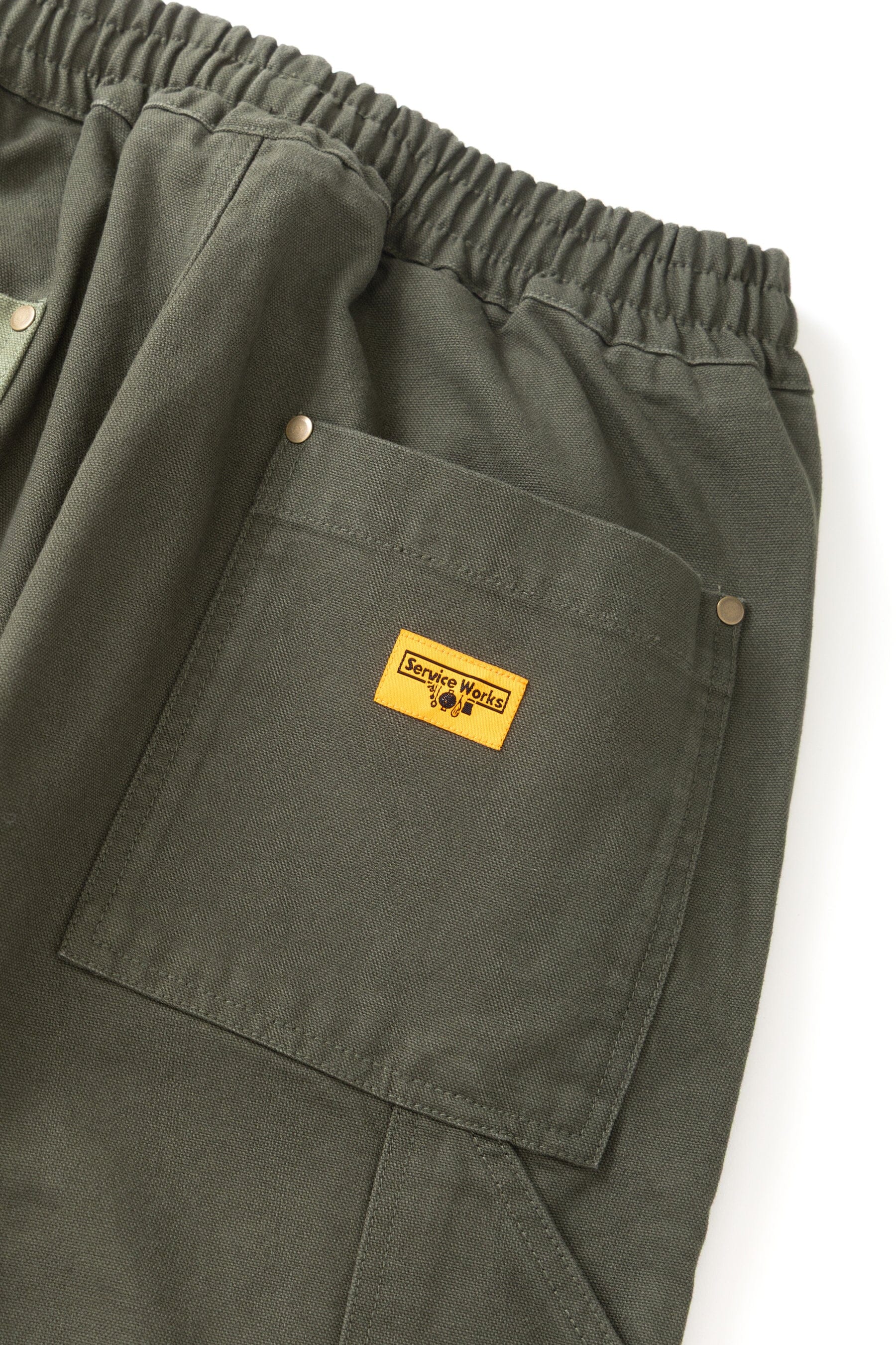 Service Works - Patchwork Utility Chef Pants - Green – City