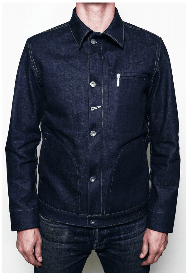 Rogue Territory - Supply Jacket 15oz Lined Indigo Selvedge Denim